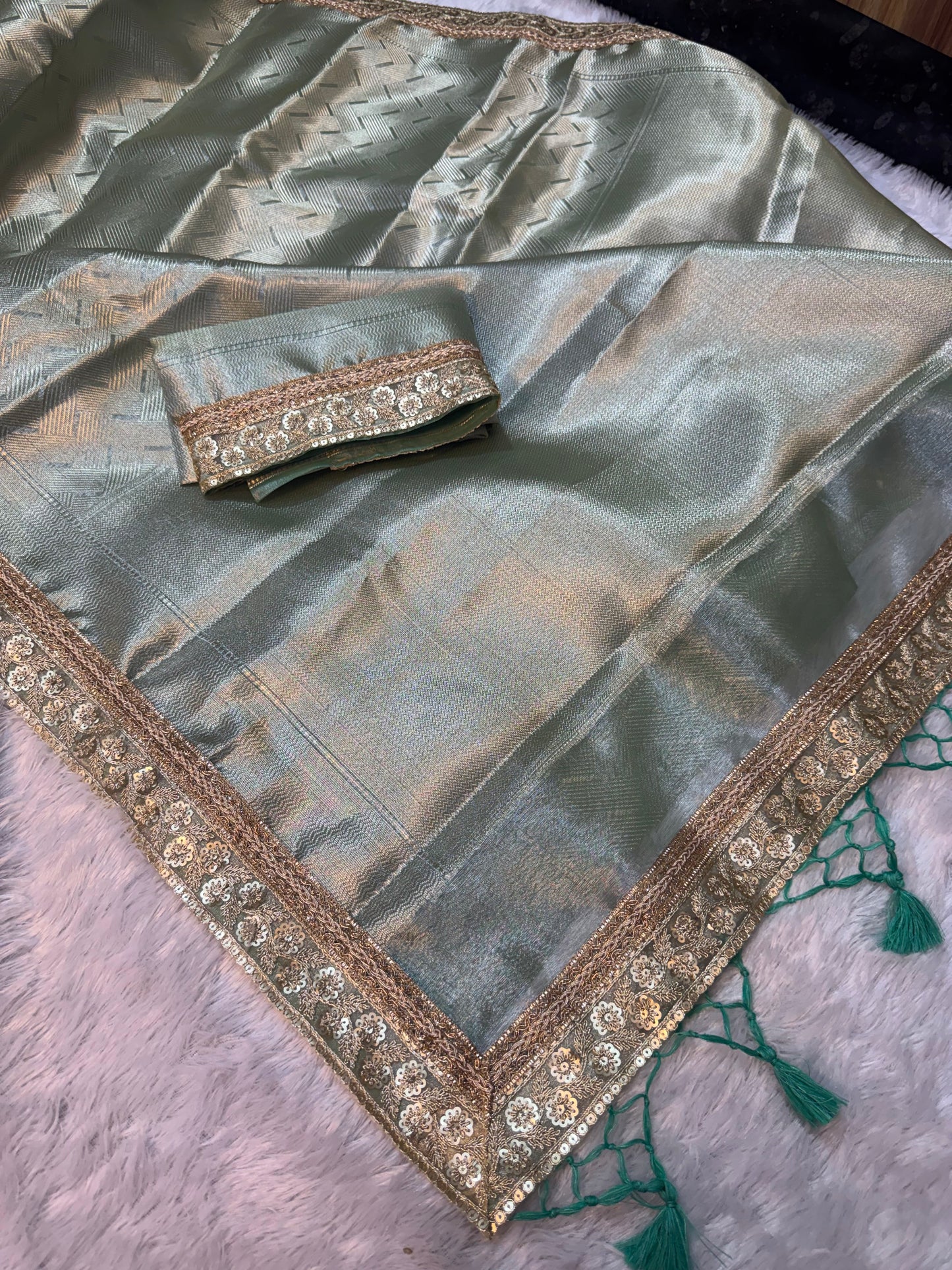 Celestial mint kanjiwaram