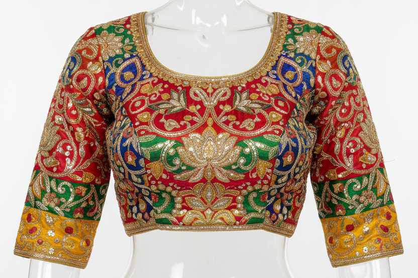 Basic Blouse Stitching