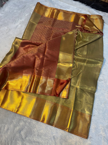 CELEBRITY INSPIRED ROYAL KANJIWARAM SILK SAREE
