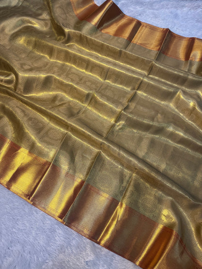 CELEBRITY INSPIRED ROYAL KANJIWARAM SILK SAREE