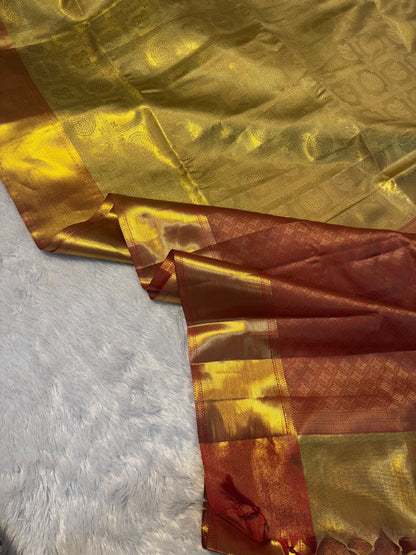 CELEBRITY INSPIRED ROYAL KANJIWARAM SILK SAREE