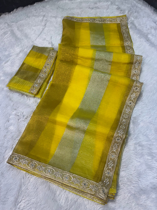 HALDI GLOW ORGANZA
