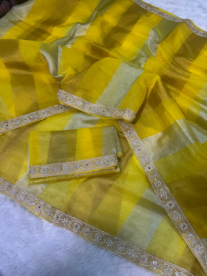 HALDI GLOW ORGANZA