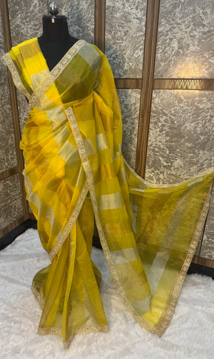 HALDI GLOW ORGANZA