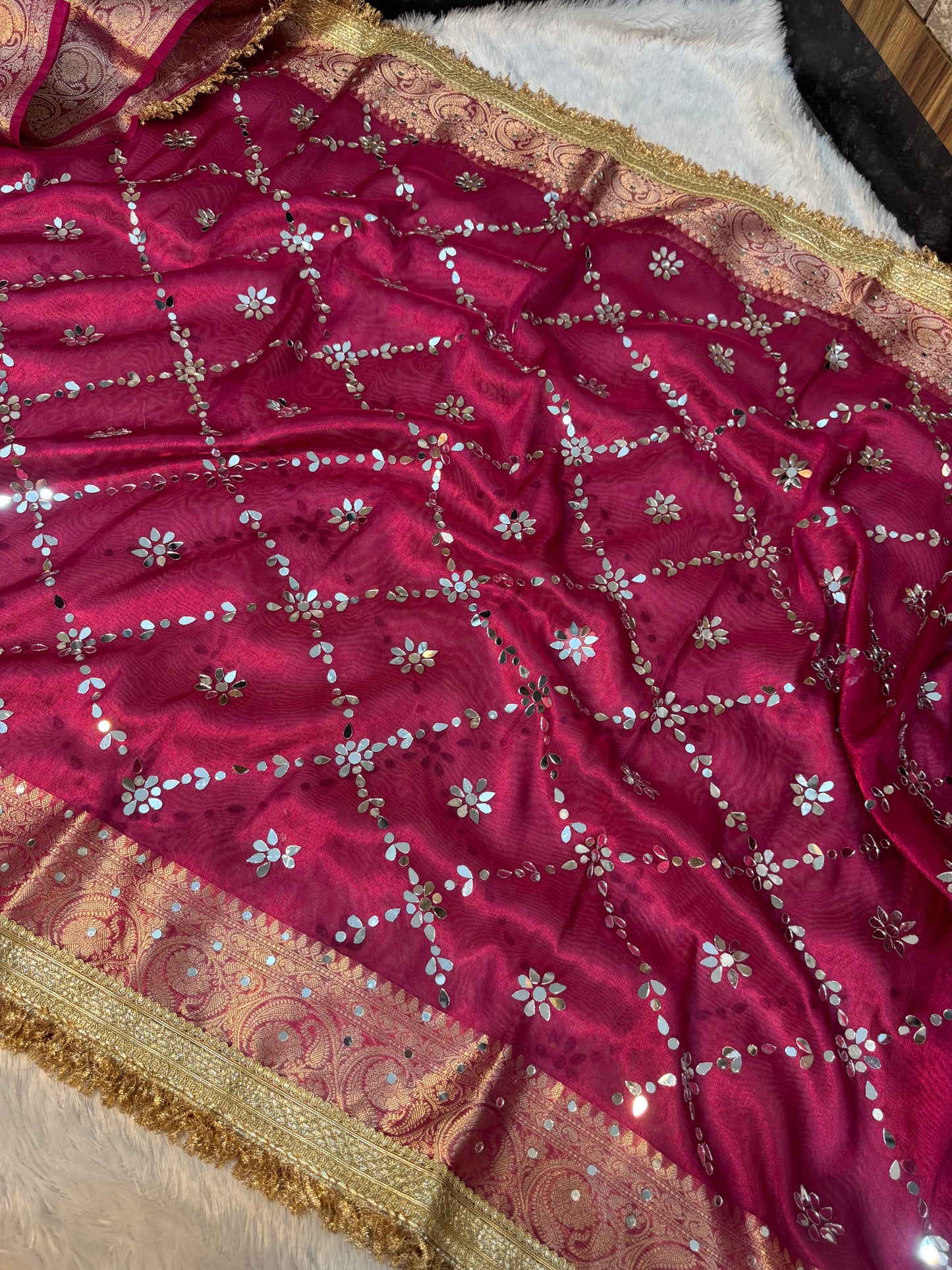 MIRROR BLOOM SAREE COLLECTION