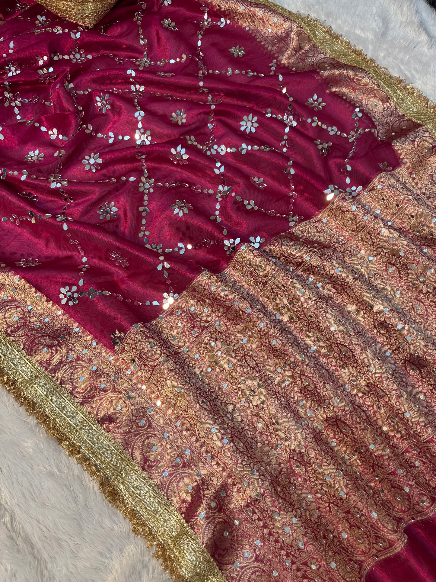 MIRROR BLOOM SAREE COLLECTION