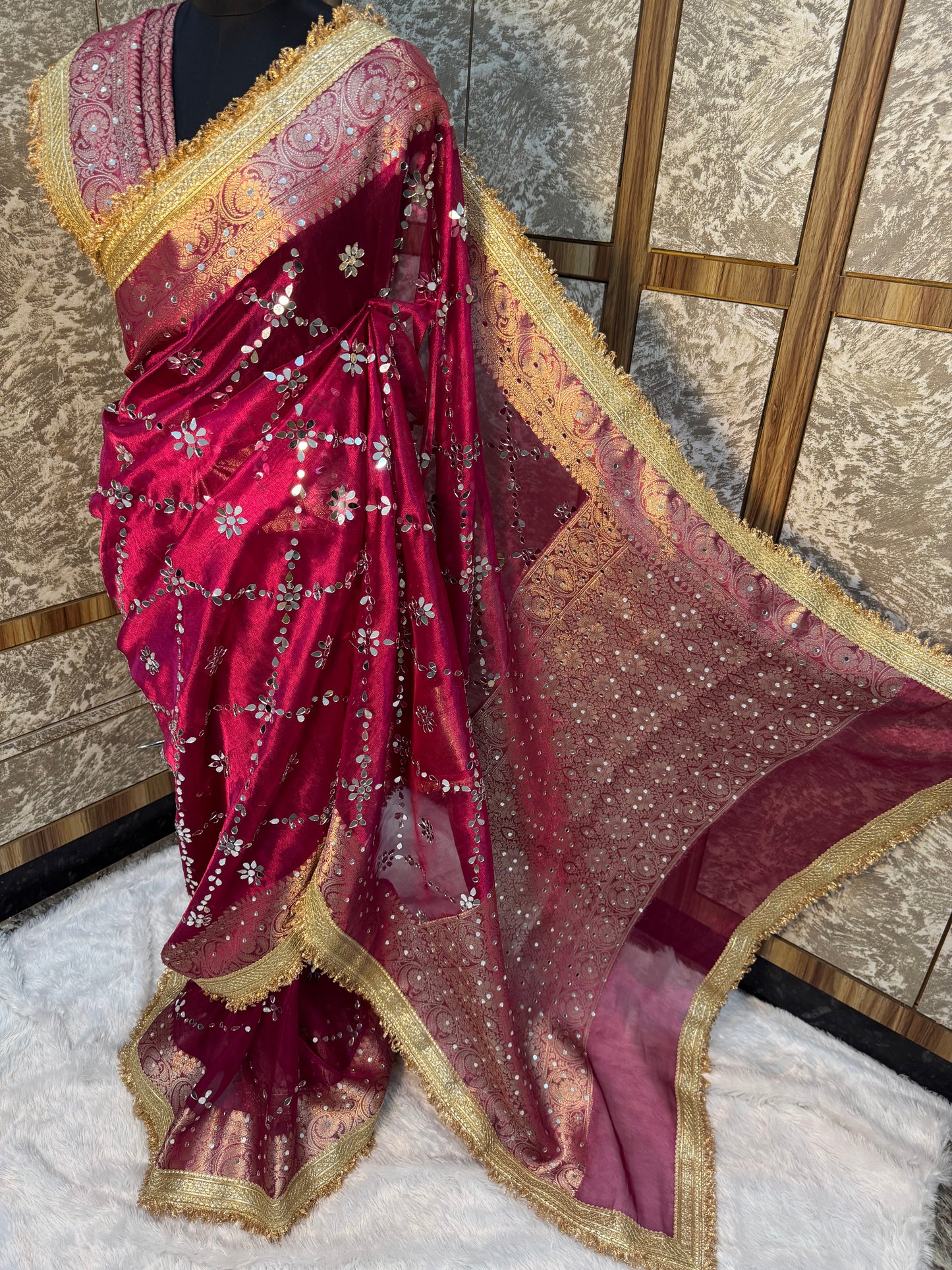 MIRROR BLOOM SAREE COLLECTION