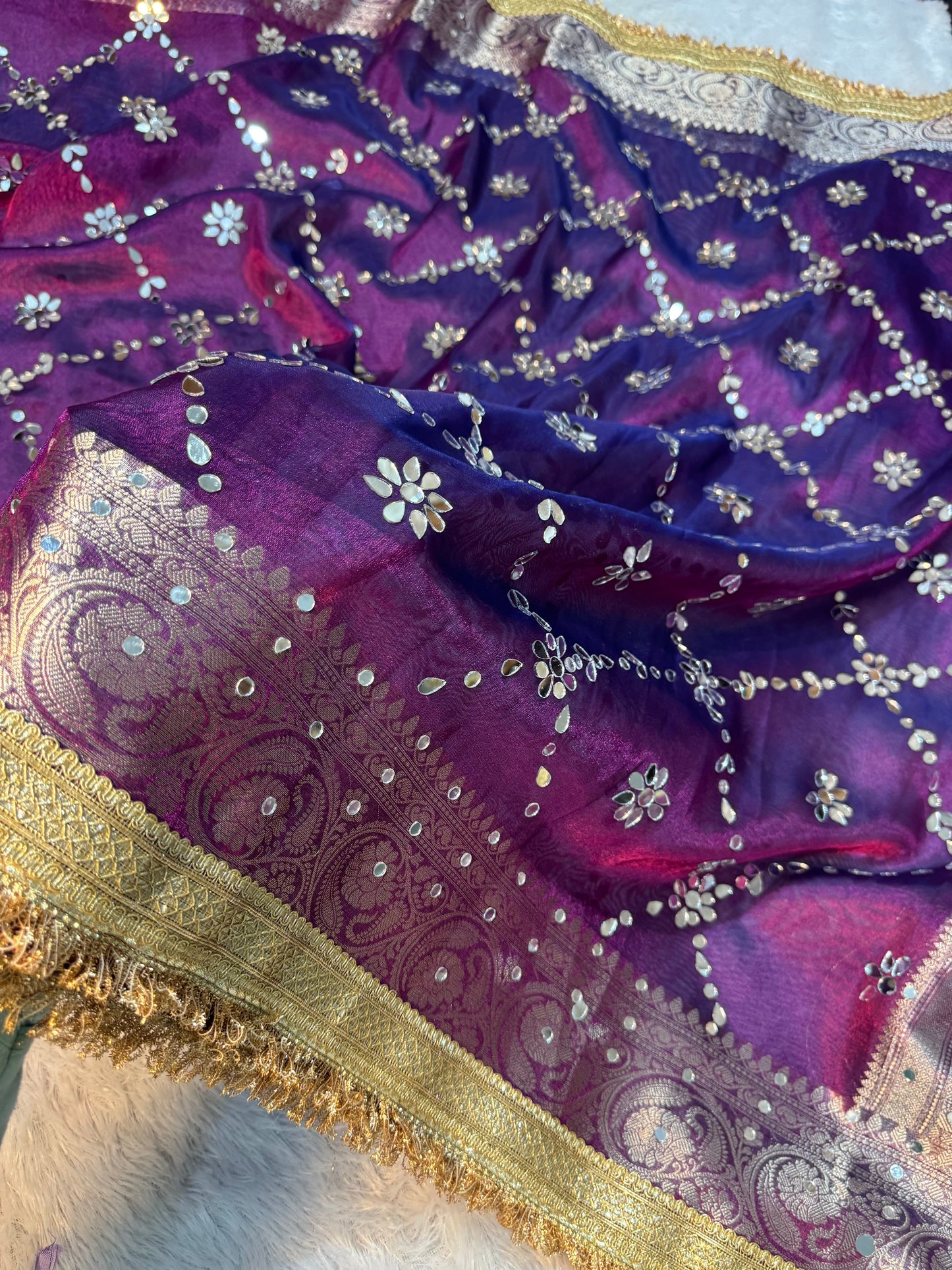 MIRROR BLOOM SAREE COLLECTION
