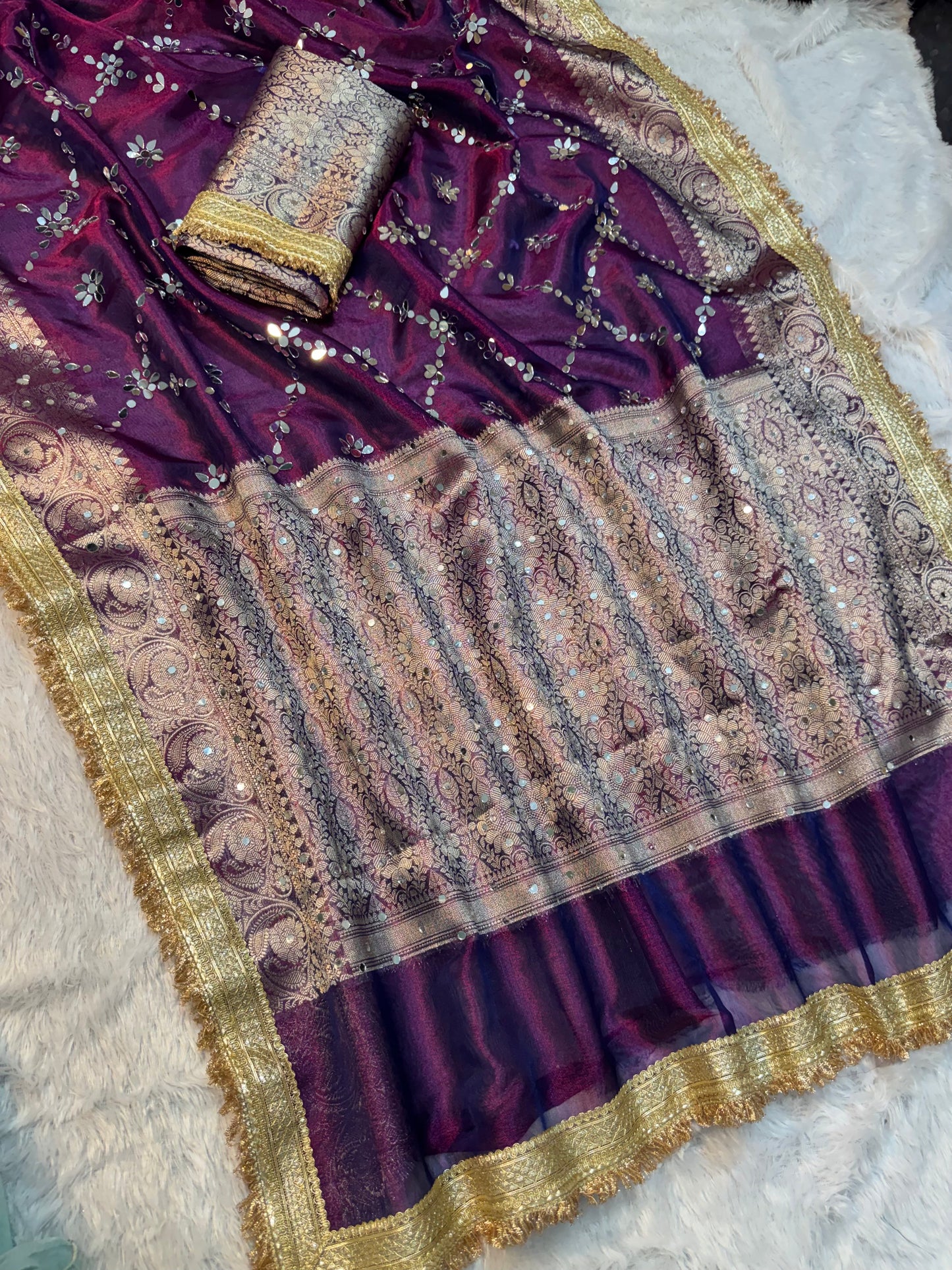 MIRROR BLOOM SAREE COLLECTION