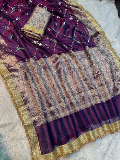 MIRROR BLOOM SAREE COLLECTION