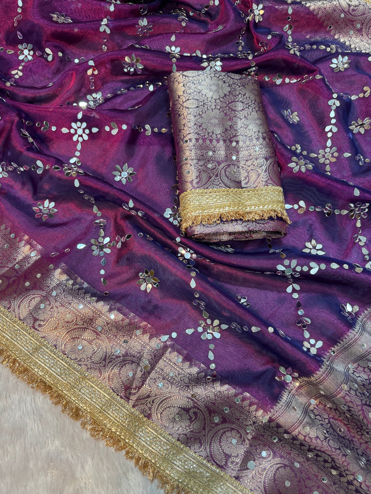MIRROR BLOOM SAREE COLLECTION