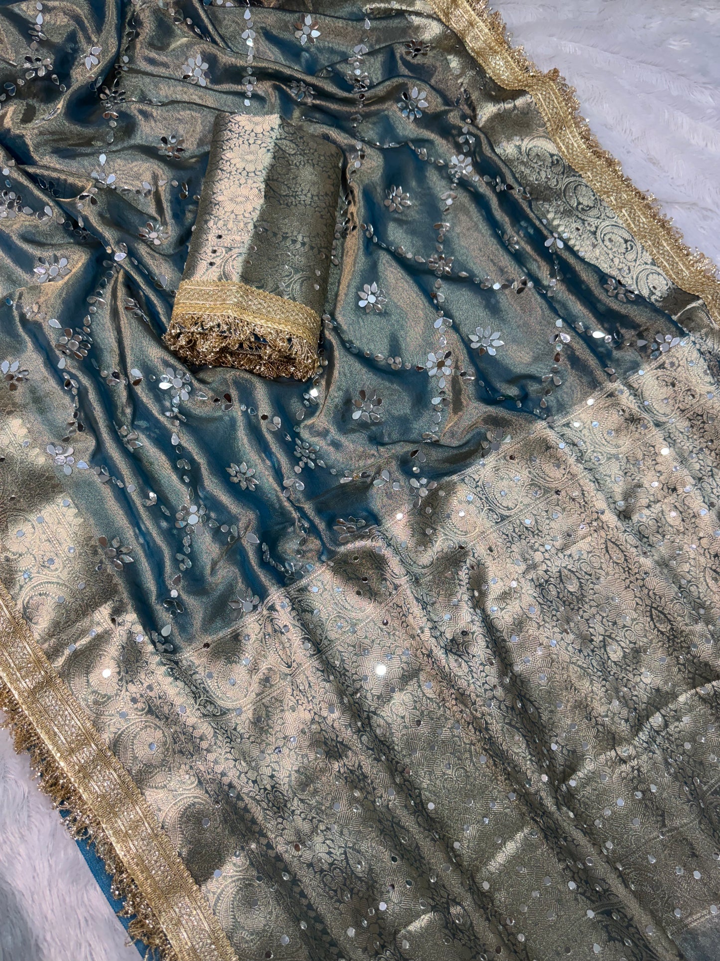 MIRROR BLOOM SAREE COLLECTION