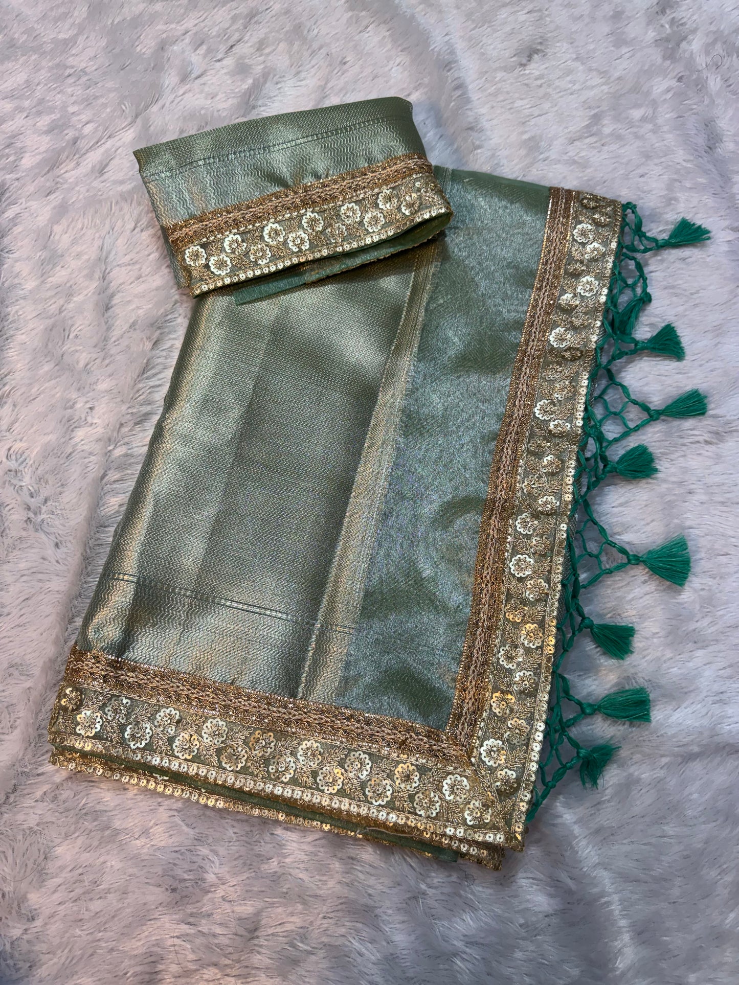 Celestial mint kanjiwaram