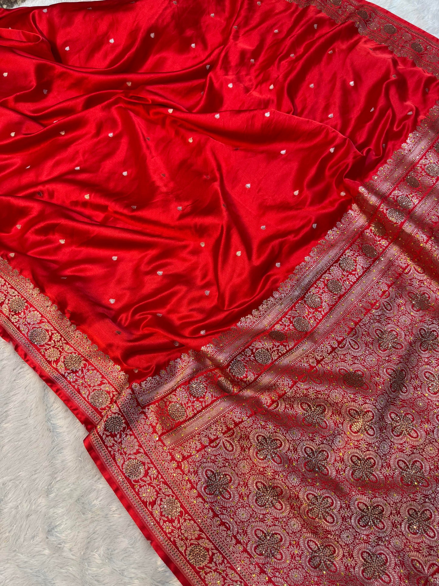 Noor e rewayat katan silk saree