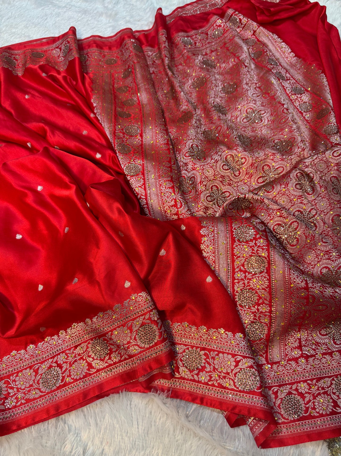 Noor e rewayat katan silk saree