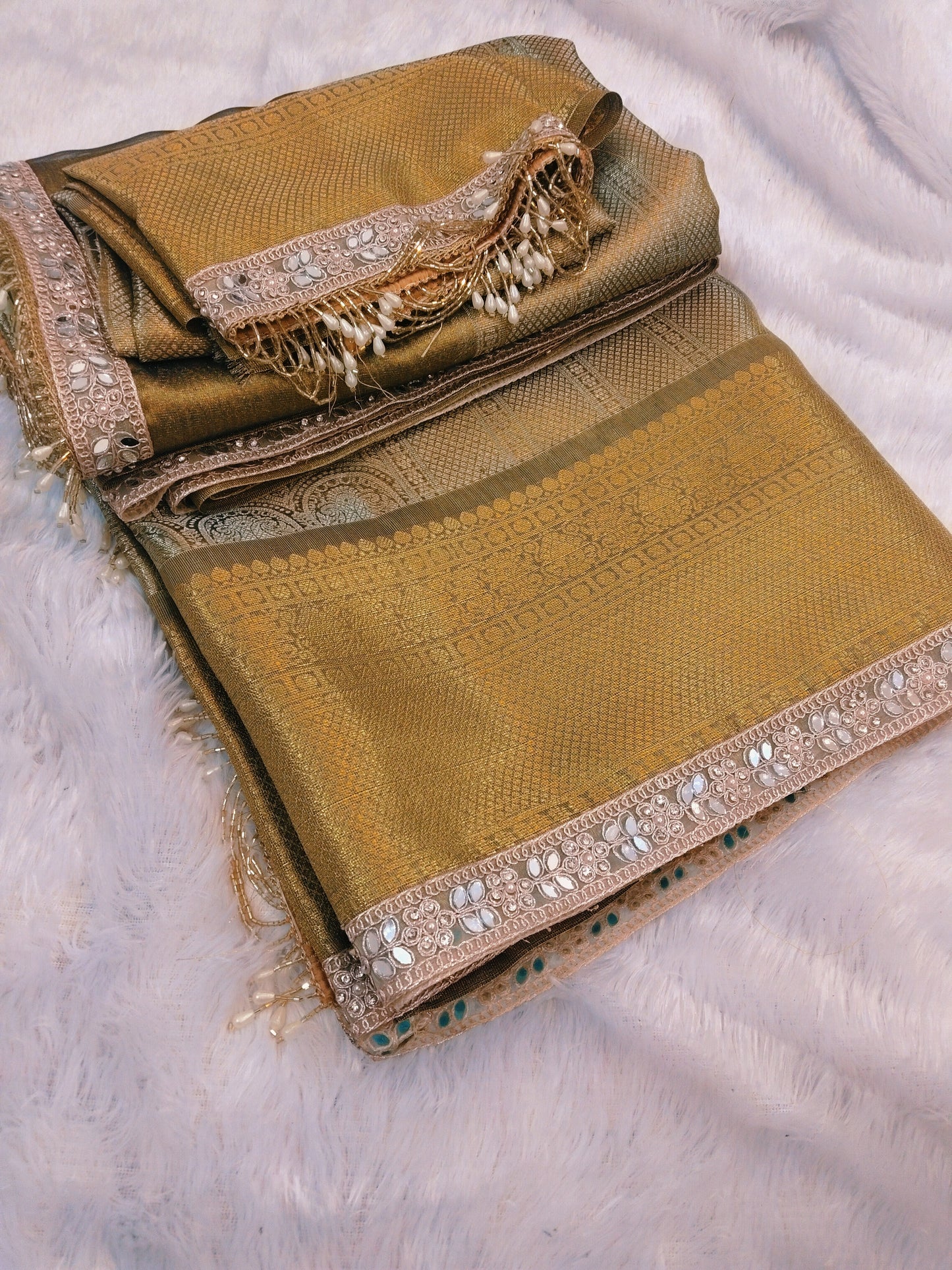 KANCHIPURAM LACE WORK