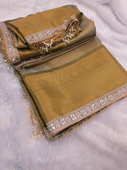 KANCHIPURAM LACE WORK